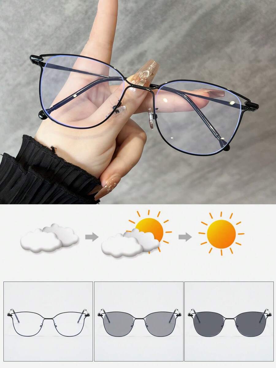 Sunglasses Cat Eye - 1 pièce Miroir décoratif ultra-léger à