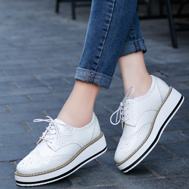 Wedge Espadrille Women - Mocassins en cuir pour femmes, chaussures
