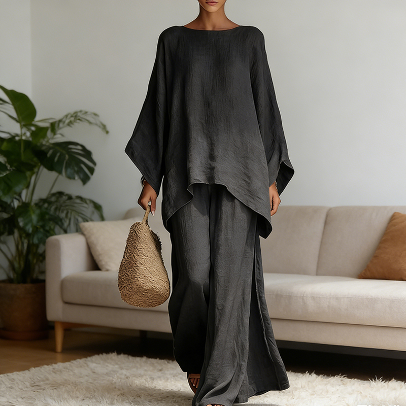 Linen Pant Wide - Nouvelle Collection Printemps : Ensemble 2