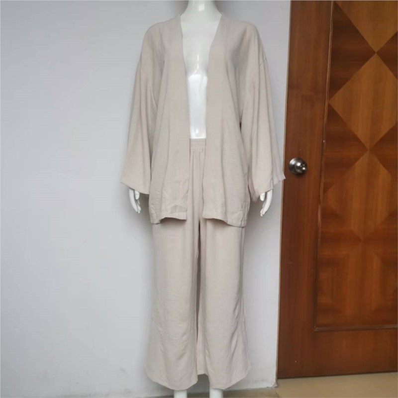 Ensembles de chemisier cardiga - Linen Pant Wide avis et prix