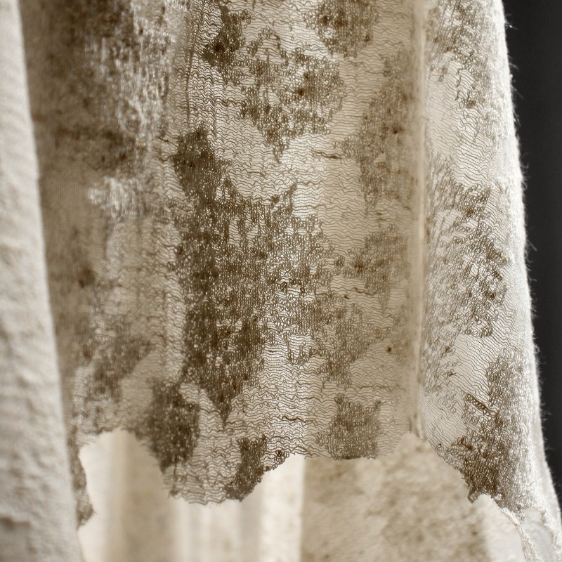 Tissu tricoté en coton et lin  - Linen Dress Wrap avis et prix