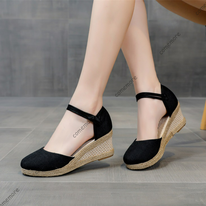 Comemore sandales chaussures d - Wedge Espadrille Women avis et prix