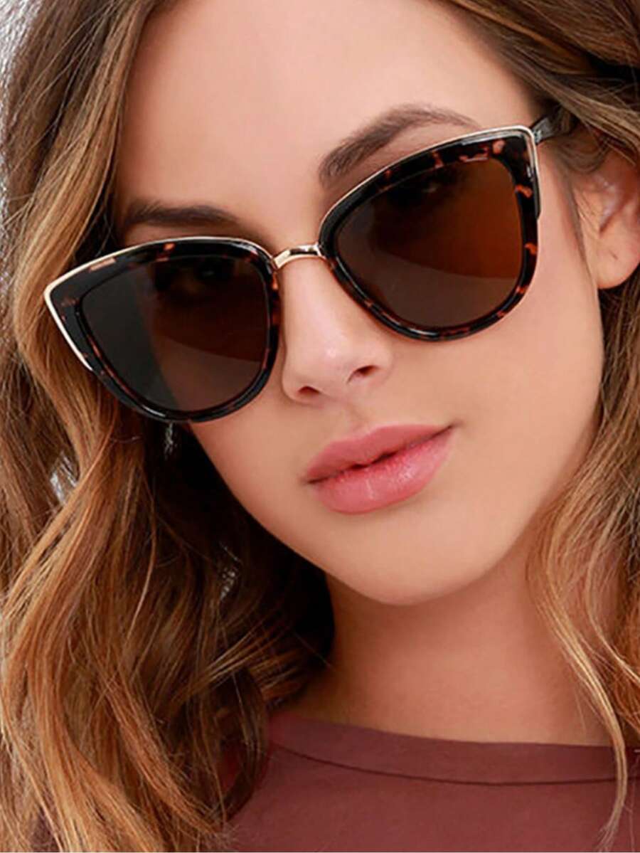 1/2/3/4 pièces Lunettes surdim - Sunglasses Cat Eye avis et prix