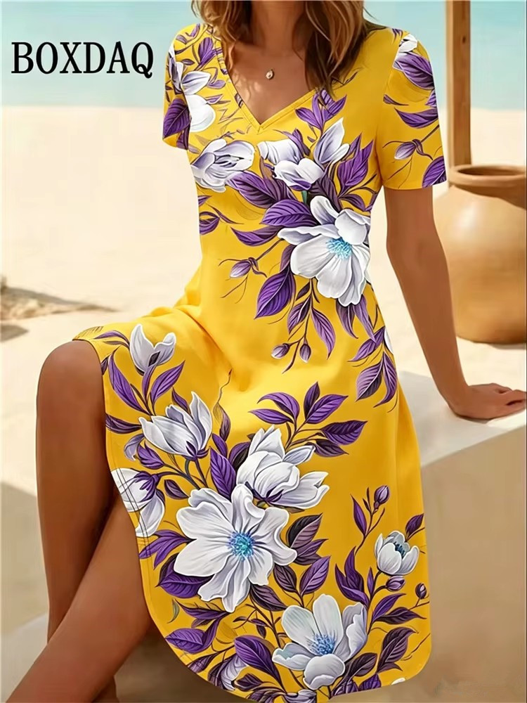 Robes pour femmes grande taill - Romper Floral Print avis et prix