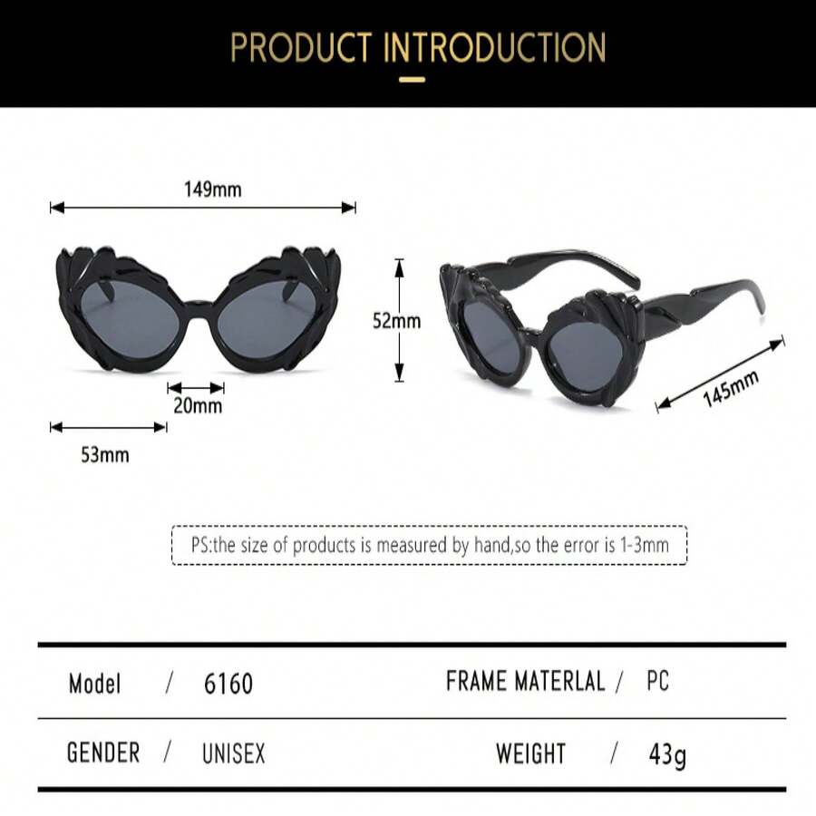 1 paire de lunettes œil-de-cha - Sunglasses Cat Eye avis et prix