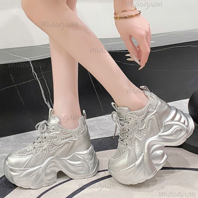 Baskets compensées en maille r - Wedge Espadrille Women avis et prix
