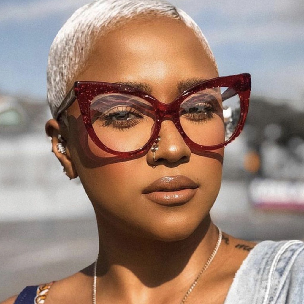 Montures de lunettes surdimens - Sunglasses Cat Eye avis et prix