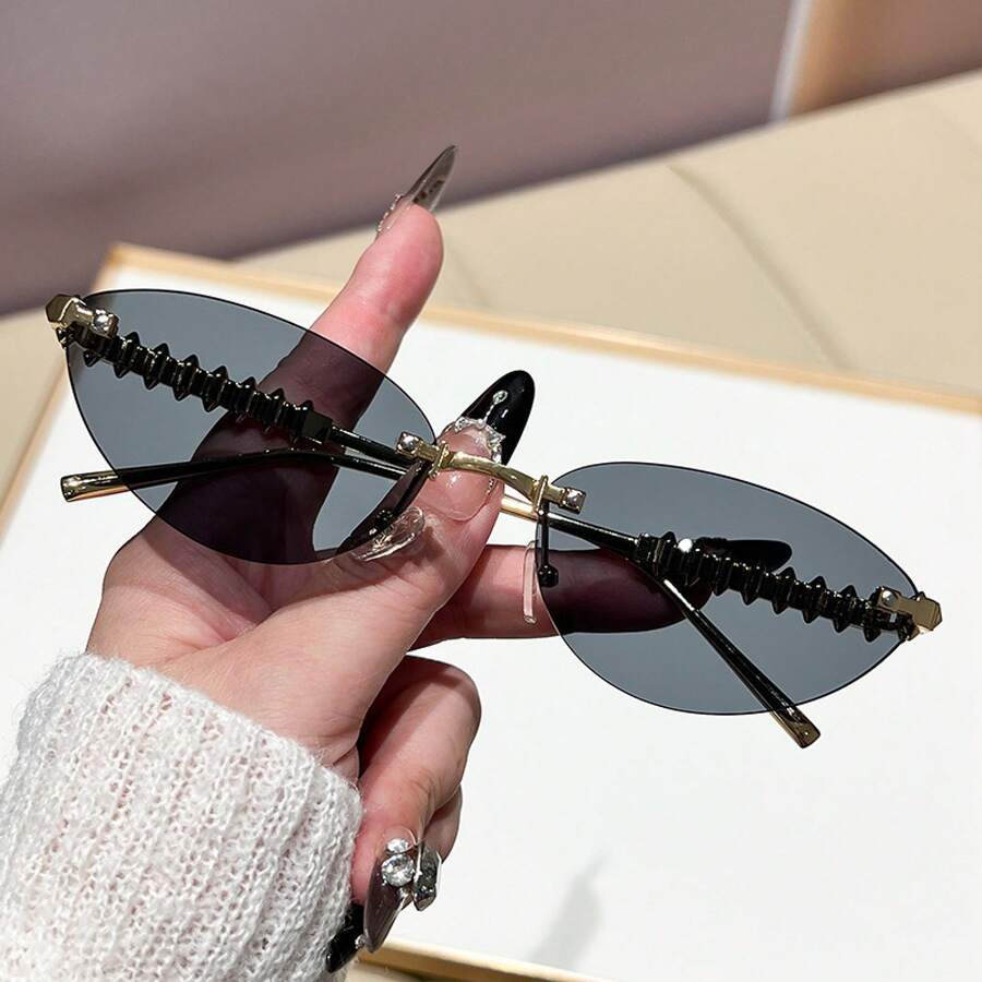 Lunettes de mode INS sans mont - Sunglasses Cat Eye avis et prix