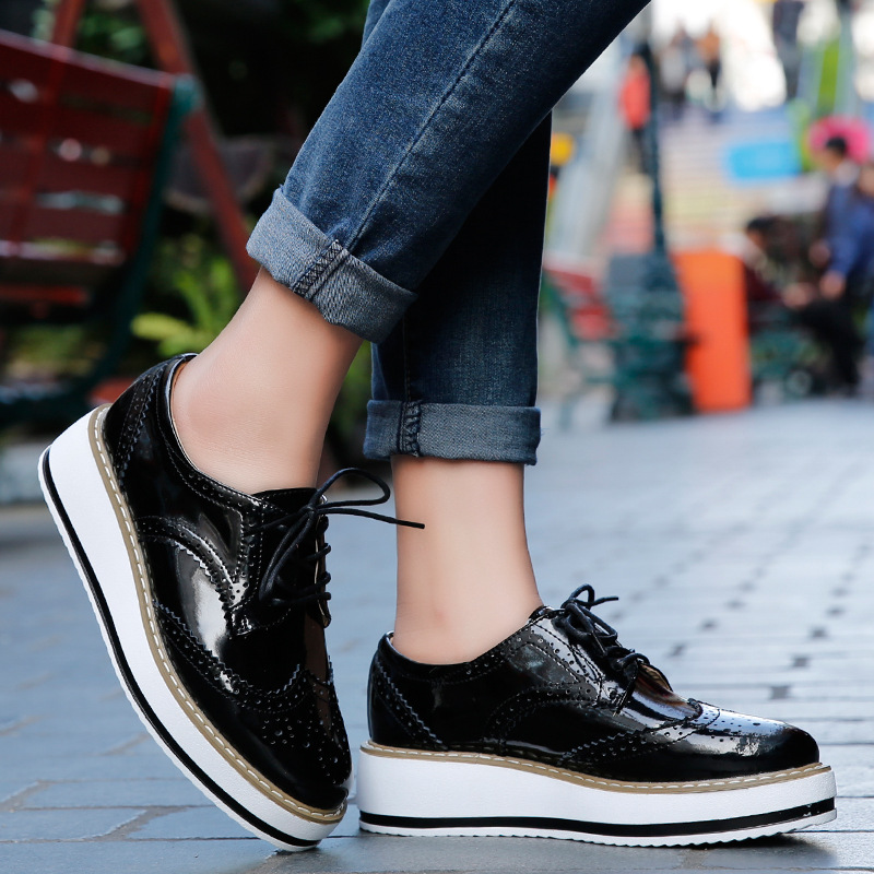 Mocassins en cuir pour femmes, - Wedge Espadrille Women avis et prix