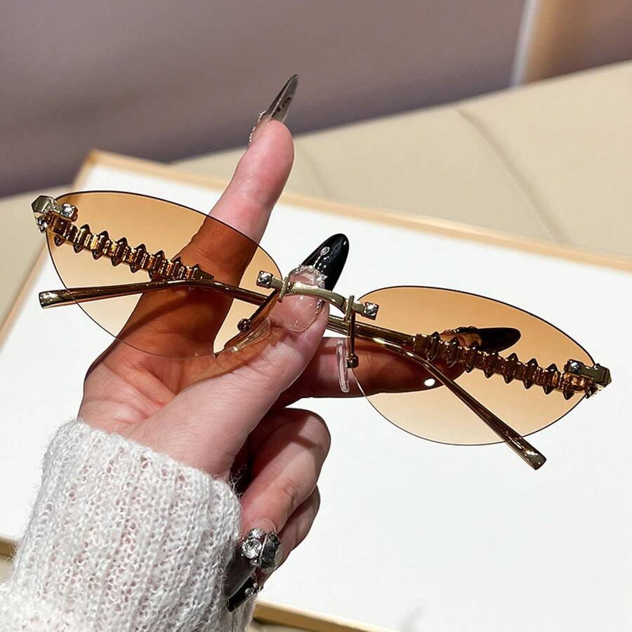 Lunettes de mode INS sans mont - Sunglasses Cat Eye avis et prix
